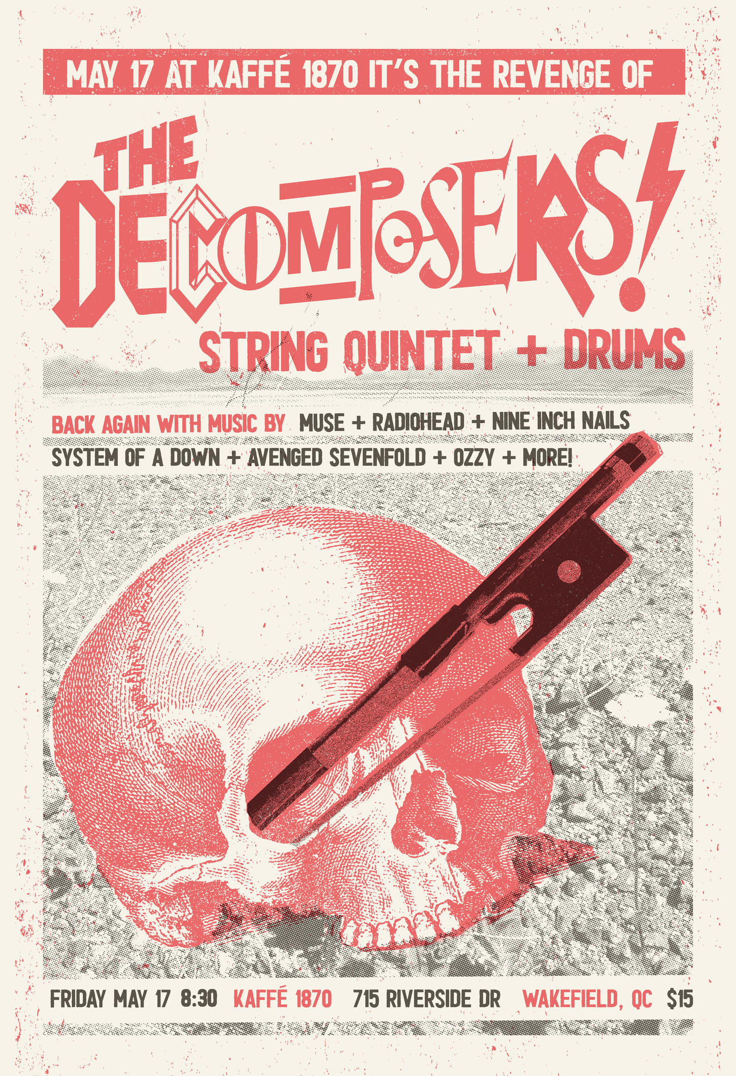 The Decomposers @ Kaffé 1870 - May 17, 2024